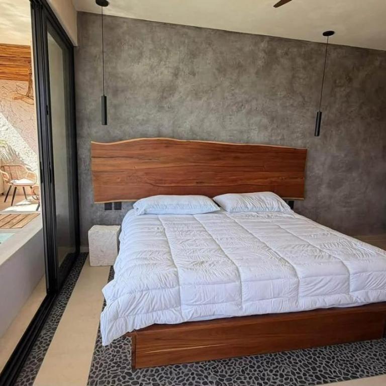 Mayan View Tulum - Two-Bedroom Deluxe Apartment with Garden View - 38