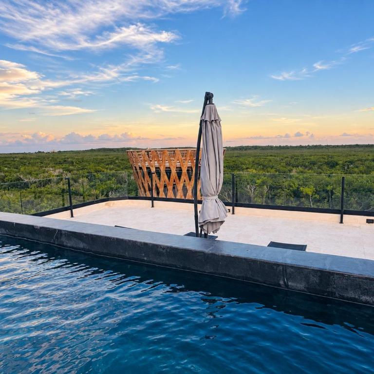 Mayan View Tulum - Two-Bedroom Deluxe Apartment with Garden View - 48