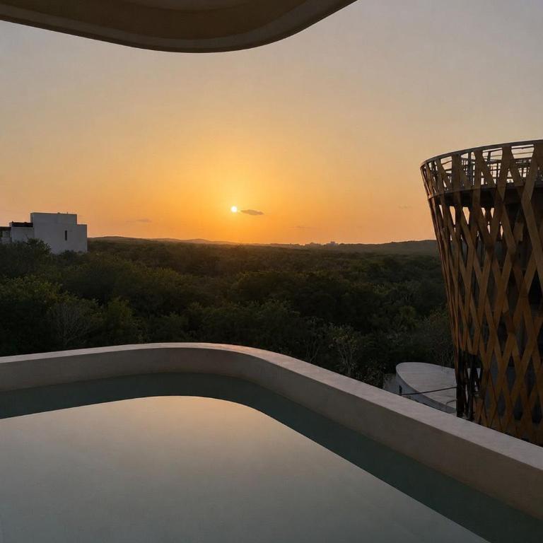 Mayan View Tulum - Two-Bedroom Deluxe Apartment with Garden View - 53