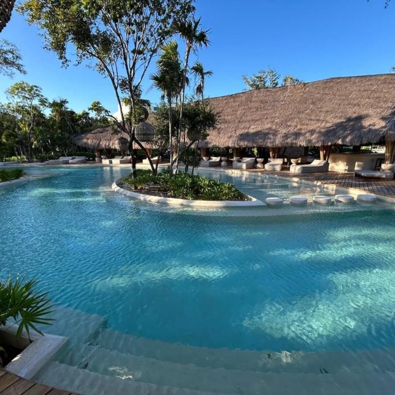 Mayan View Tulum - Two-Bedroom Deluxe Apartment with Garden View - 57