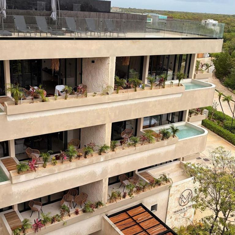 Mayan View Tulum - Two-Bedroom Deluxe Apartment with Garden View - 50