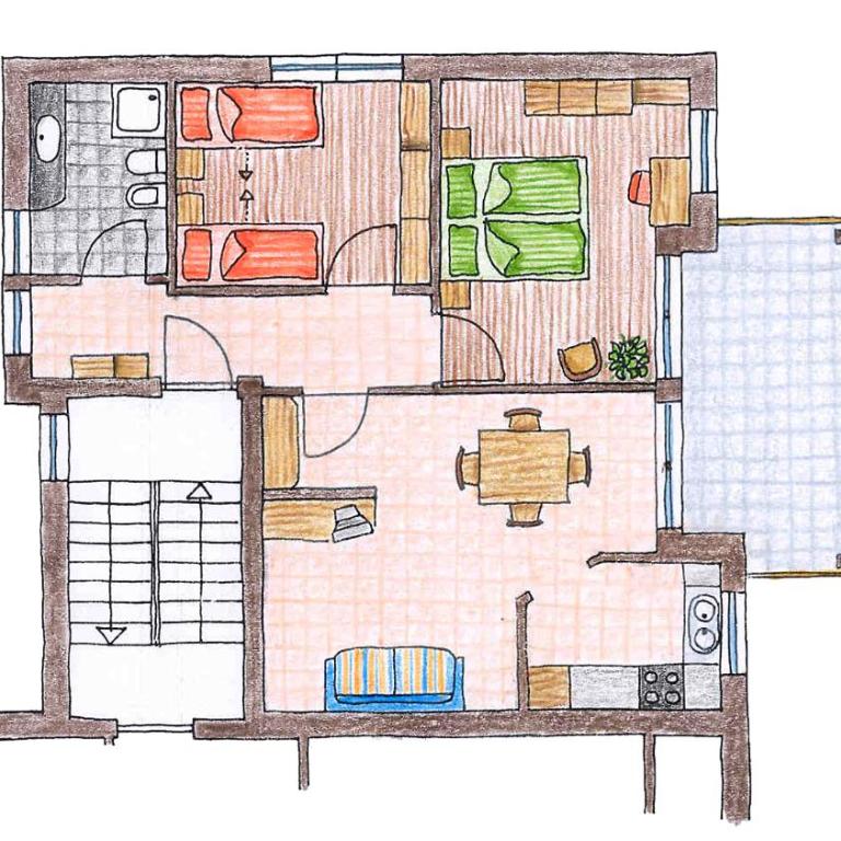 Haus Alpenjuval - Apartamento de 2 dormitorios - 5