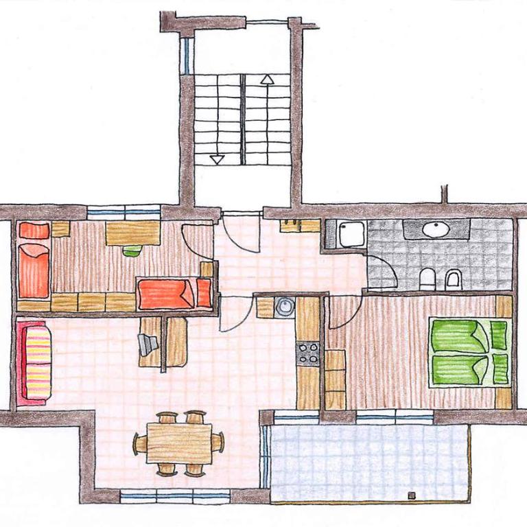 Haus Alpenjuval - Apartamento de 2 dormitorios - 5
