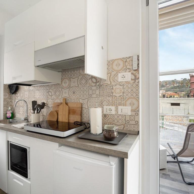 Il Gattino di Porto 4 - terrazzo - Appartamento con 1 Camera da Letto e Vista Giardino - 6