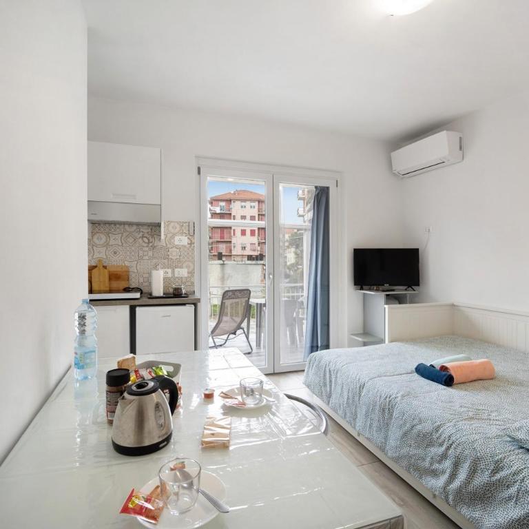 Il Gattino di Porto 4 - terrazzo - Appartamento con 1 Camera da Letto e Vista Giardino - 10