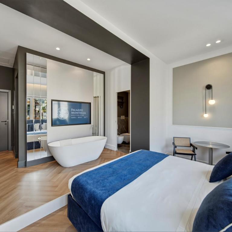 Palazzo Montella - Side sea view Suite with Bathtub - 2