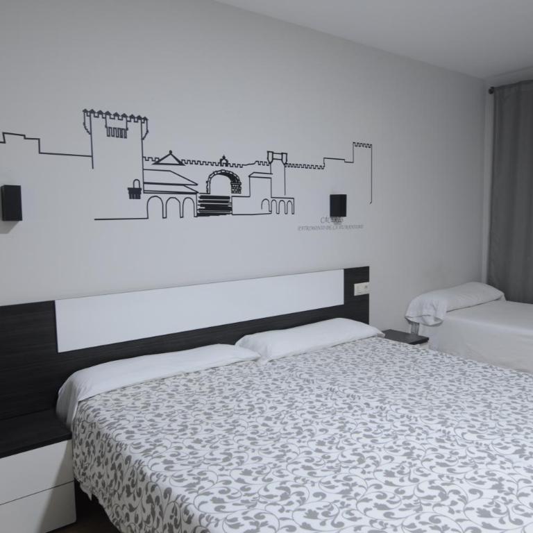 AHC Hoteles Cáceres - Habitación Familiar (2 adultos + 1 niño) - 3