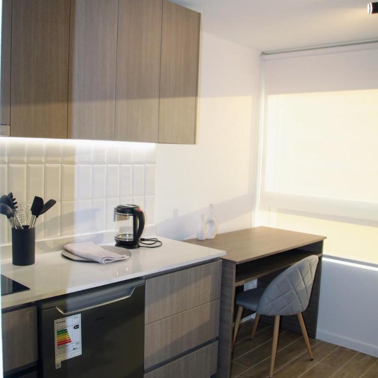 Estudio con dos camas individuales en Ñuñoa - Apartamento de 1 dormitorio - 2