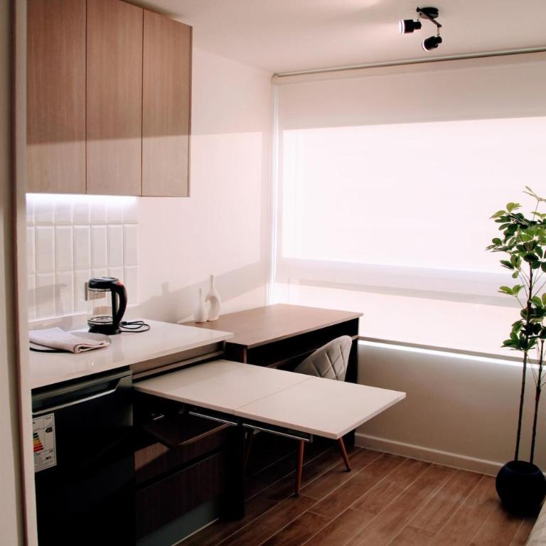 Estudio con dos camas individuales en Ñuñoa - Apartamento de 1 dormitorio - 5