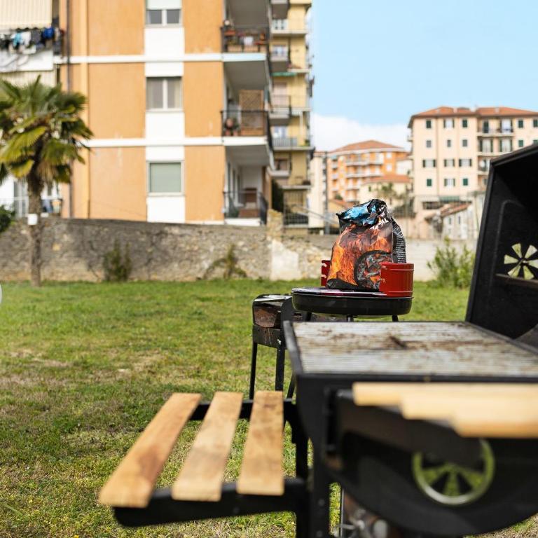 Il Gattino di Porto 3 - veranda - Appartamento con 1 Camera da Letto e Vista Giardino - 26