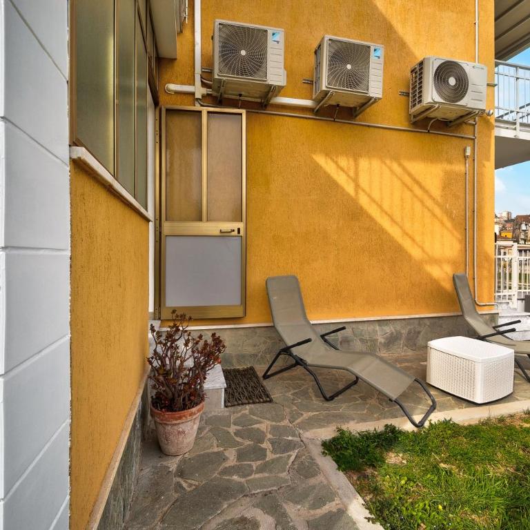 Il Gattino di Porto 3 - veranda - Appartamento con 1 Camera da Letto e Vista Giardino - 23