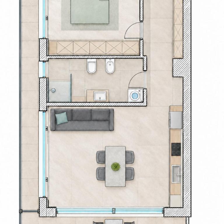 Panorama Apartments Schmied - Vöran - Apartamento de 1 dormitorio - 53