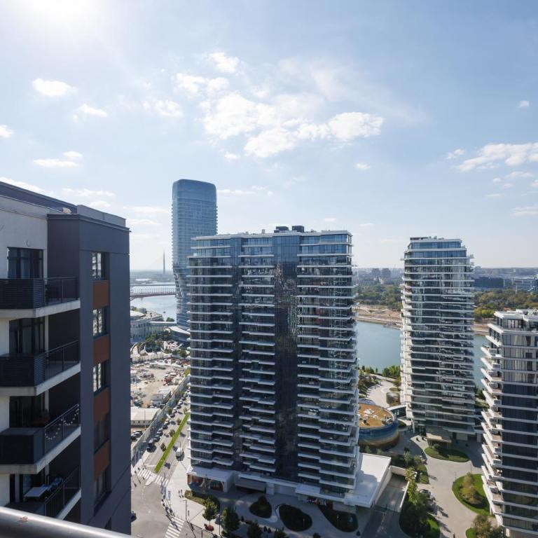 Amazing view 23rd Floor Apartment in Belgrade Waterfront - One-Bedroom Apartment - 1