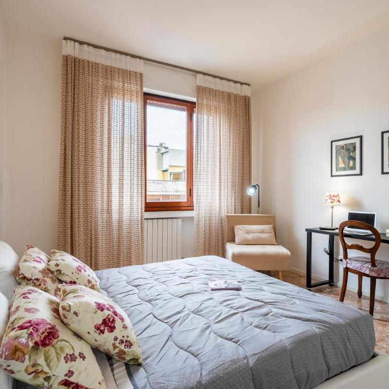 Scena Illustrata-Redi -4 double rooms-near the TRAM - Camera Matrimoniale con Bagno Privato - 10