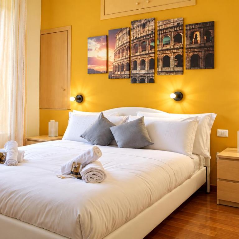 AmareRomaRooms - Chambre Double ou Lits Jumeaux - 5