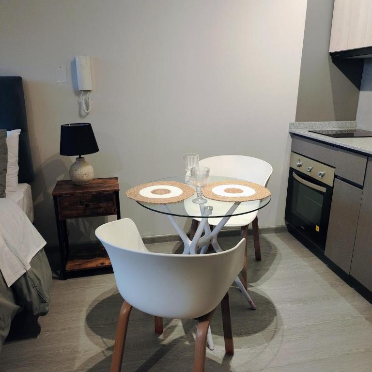 Estudio Gris Moderno-Cómodo frente Movistar Arena - Apartamento de 1 dormitorio - 3