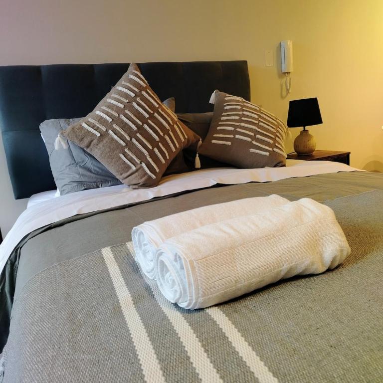 Estudio Gris Moderno-Cómodo frente Movistar Arena - Apartamento de 1 dormitorio - 2