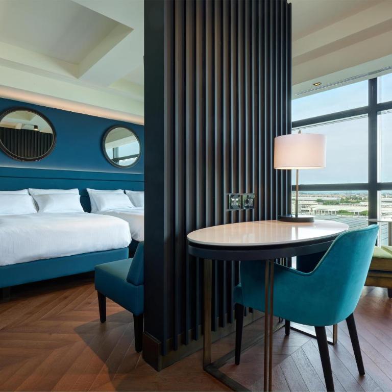 Hilton Rome Eur La Lama - Camera Executive con 2 Letti Matrimoniali - Accesso Lounge - 3