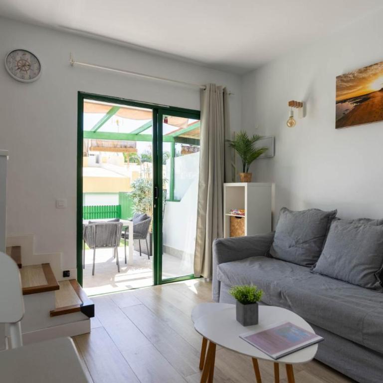 Maspalomas Bungalow: Pvt Terrace Pool BBQ AC - Apartamento - 8