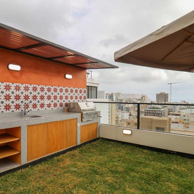Contemporary 2BR with Balcony in Miraflores by Geko - Apartamento de 2 dormitorios con balcón - 2