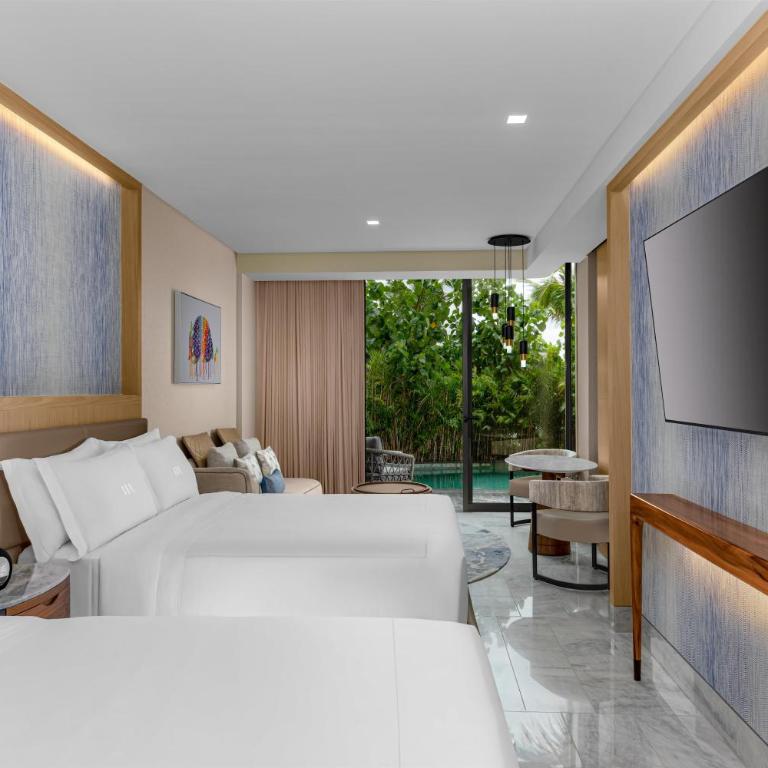 Waldorf Astoria Riviera Maya, an All-Inclusive Experience - Habitación con acceso directo a la piscina - 2 camas grandes - 2