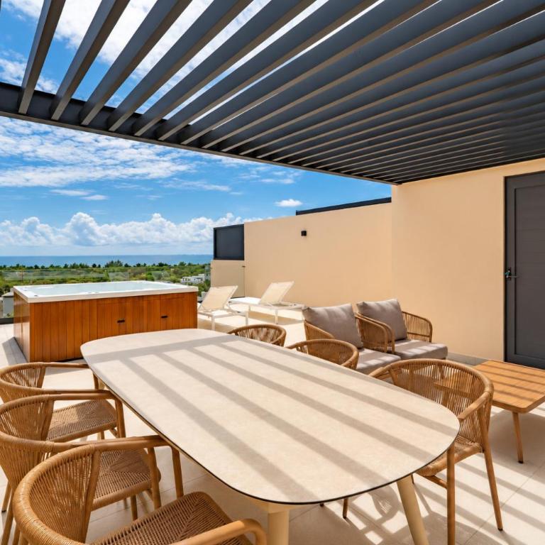 Distrito Xcalococo Beach - Apartment mit 3 Schlafzimmern - obere Etage - 41