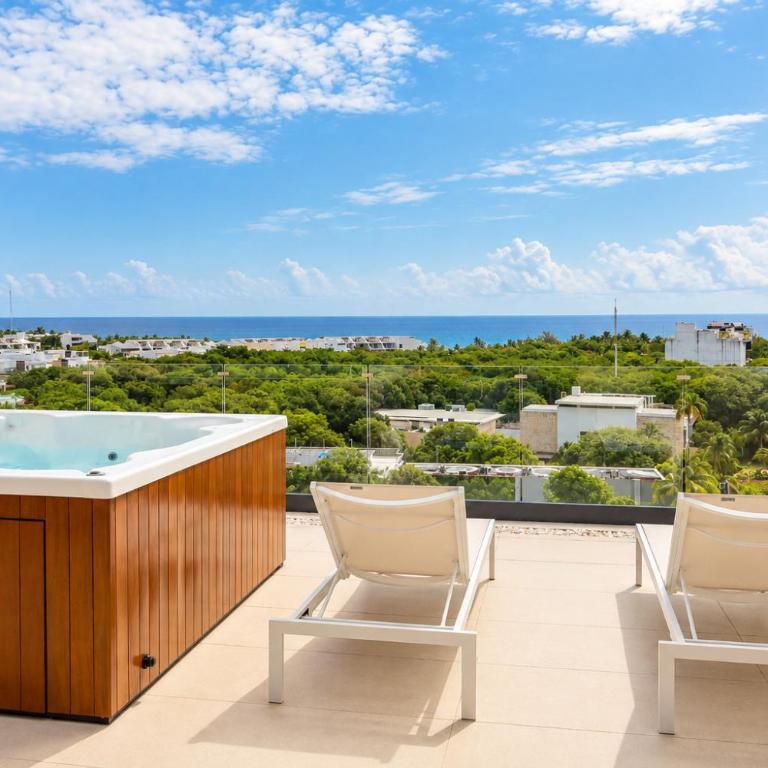 Distrito Xcalococo Beach - Apartment mit 3 Schlafzimmern - obere Etage - 39