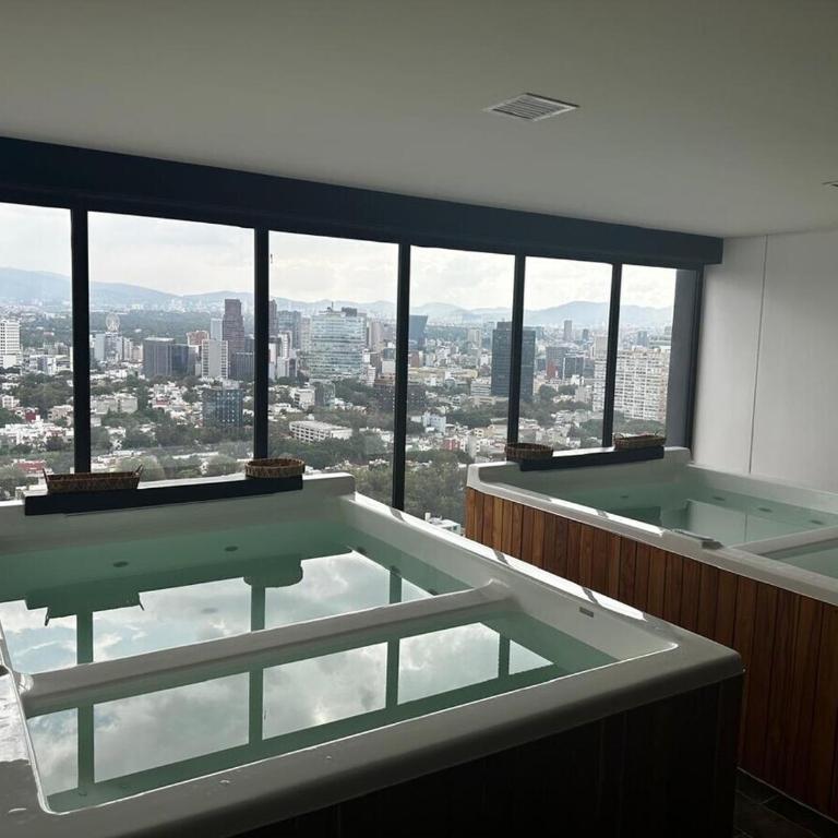 Moderno Loft con Coworking Ejecutivo, Jacuzzi & Gym - Apartamento de 1 dormitorio - 1