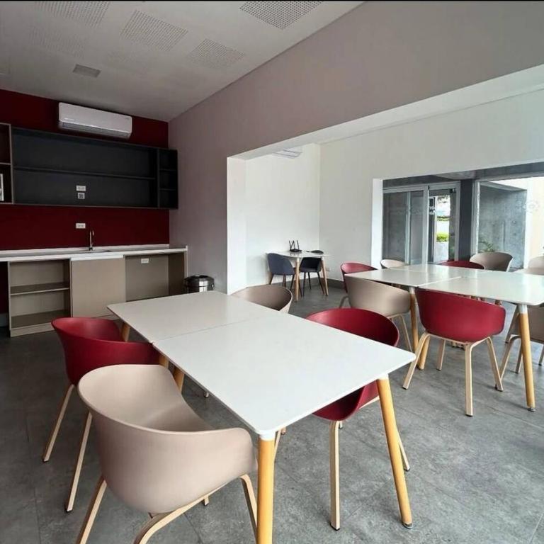 Estacionamiento/Balcón /Alberca /Gym/Self Check-in - Apartamento - 30