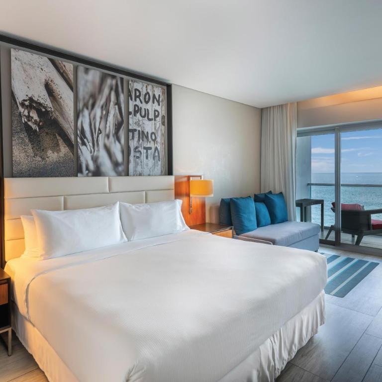 Hilton Vallarta Riviera All-Inclusive Resort,Puerto Vallarta - Habitación Premier con cama extragrande y vistas al mar - Solo para adultos - 3
