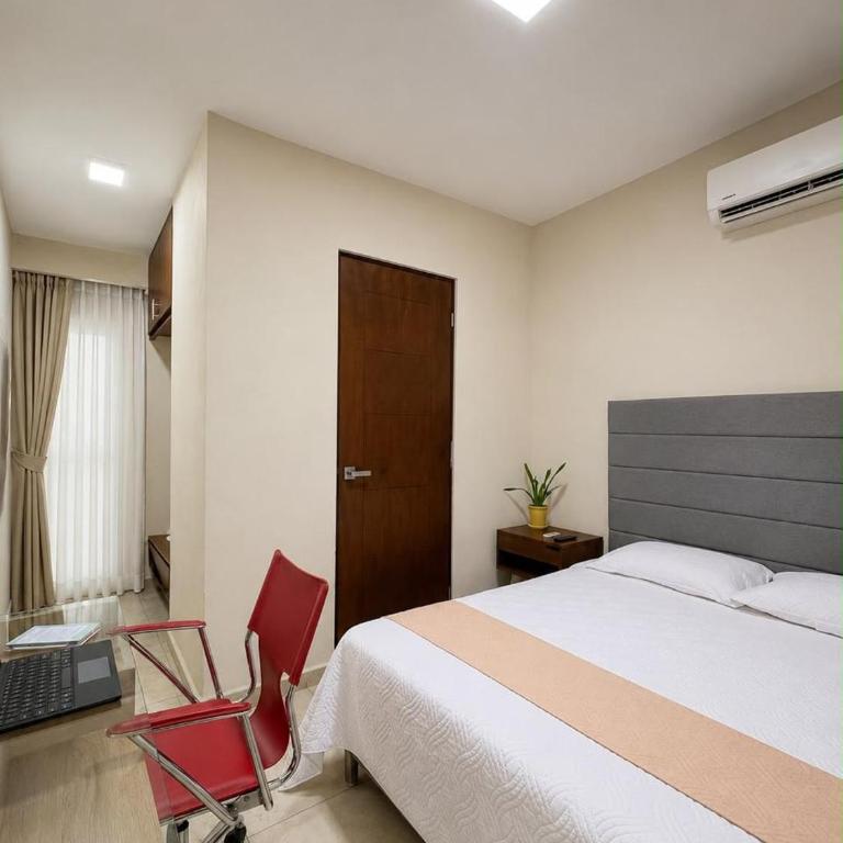 Suites Uk Chak Zona Universitaria - Habitación Doble con baño privado - 6