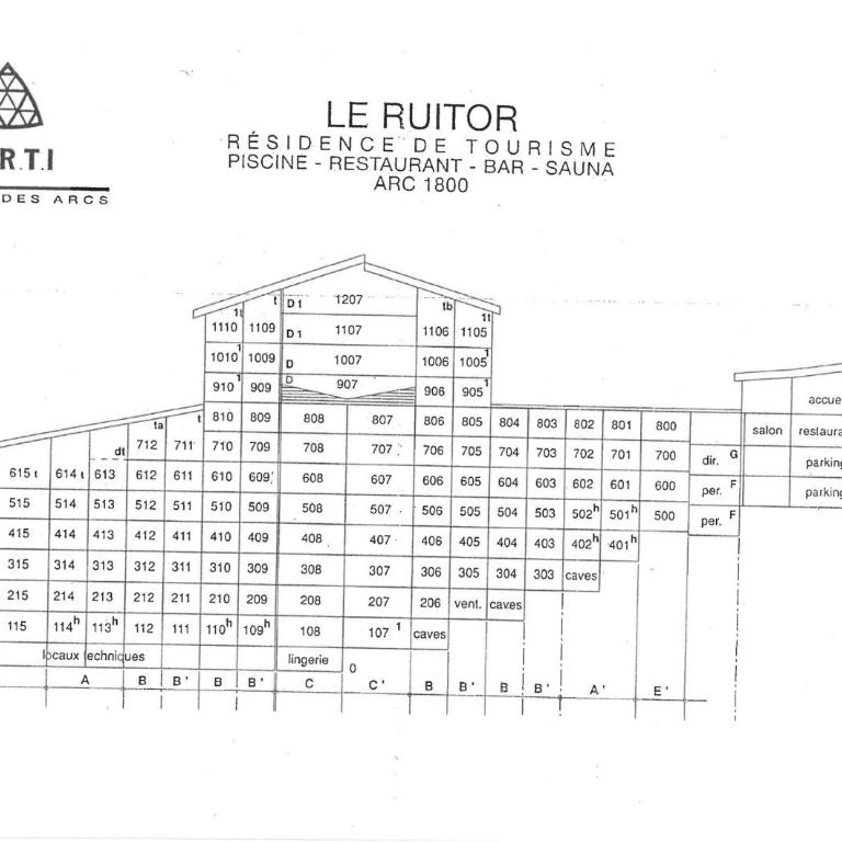 Résidence Ruitor Arc 1800 - Appartement 2 pièces 5 personnes dans une résidence calme, proche du télécabine dans le village de Charmettoger à Arc 1800 MAE-2190 - Appartement - 7