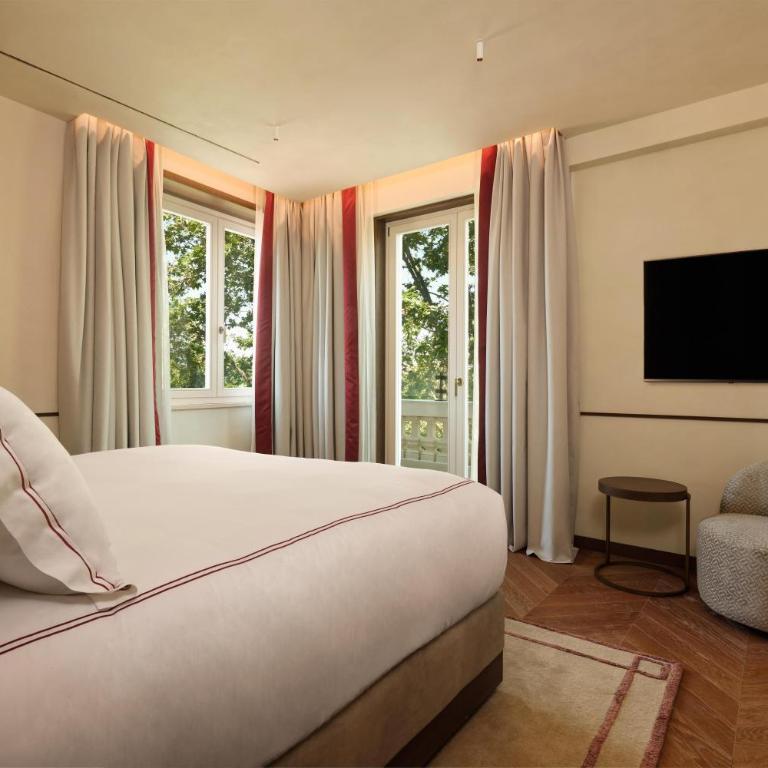 Palazzo Sanzio Rome, A Radisson Collection Hotel - Presidential Suite with Balcony -Tevere View - 1