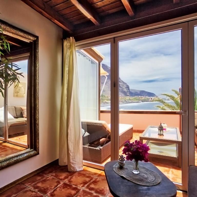 Gomera Lounge apartments wellness pianobar - Apartamento 1 dormitorio con vistas al mar y terraza - 4