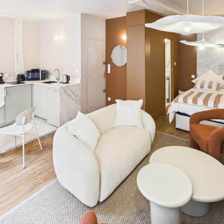 Maison LARIVEY 21 - Studio Apartment with One Double Bed - 11