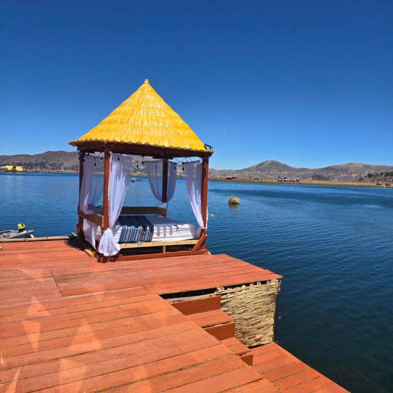 Uros Caminos del Titicaca Peru - Habitación Doble con vistas al lago - 1