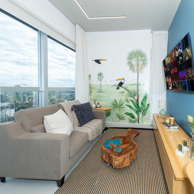 Modern 1BR at Petra Tower Pool & City Views - Apartamento - 2