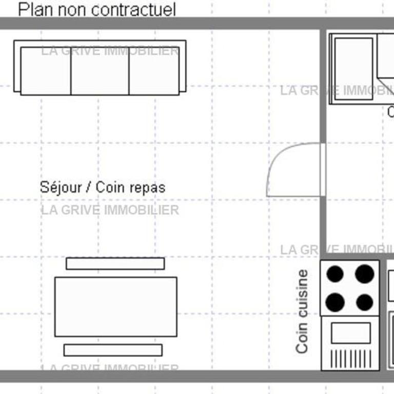 Paradiski calme et ensoleillé plan peisey - Apartamento Estudio - 4