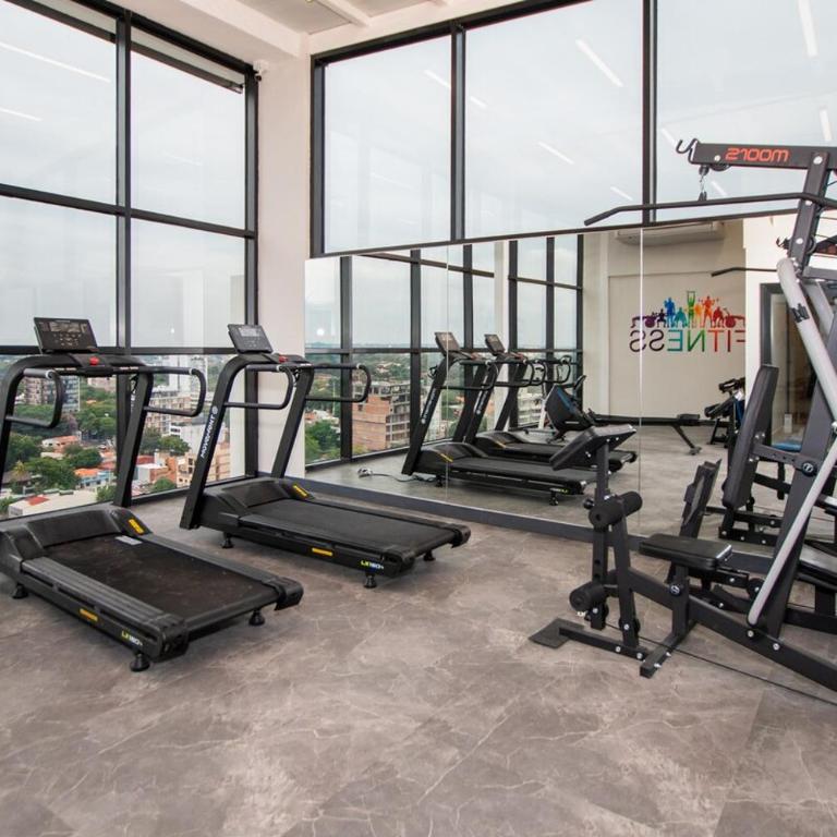 Stylish One-Bedroom Near Top Malls with Pool&Gym - Apartamento - 5