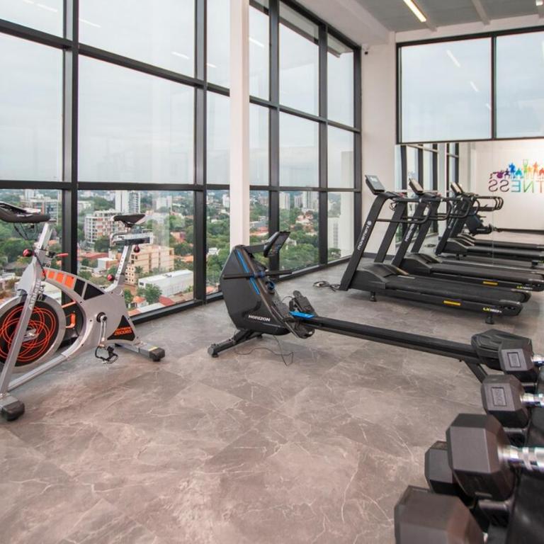 Stylish One-Bedroom Near Top Malls with Pool&Gym - Apartamento - 16
