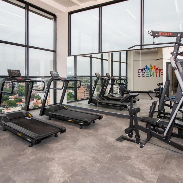 Modern 1BR Pool Balcony & Free Parking - Apartamento - 5