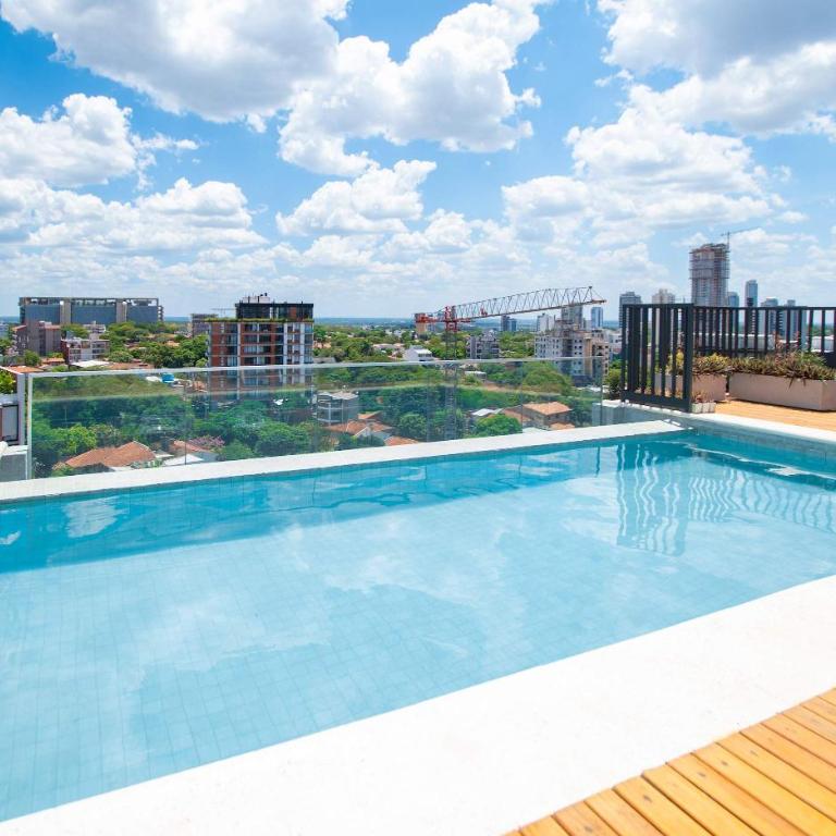 Asuncion Studio Rooftop Pool & City Views - Apartamento - 10