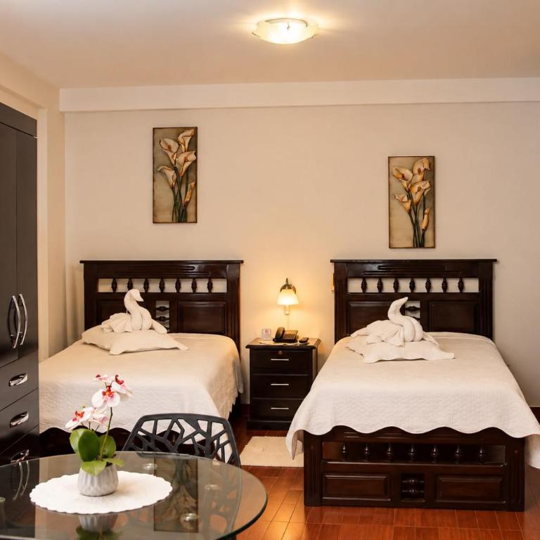 Buen Retiro Apart Hotel - Habitación Doble con zona de cocina - 2 camas - 4