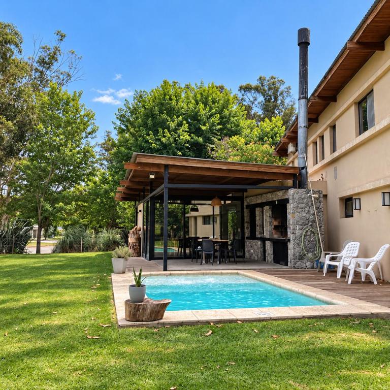 Casa Martin - Casa en barrio cerrado Arenas del Sur con parrilla y pileta para 6 personas - Hola Sur - Casa de 3 dormitorios - 1