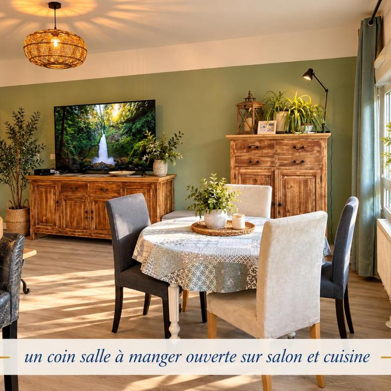 BedinReims la capsule cocon luxueux au cœur de Reims avec free Park - Two-Bedroom Apartment - 10