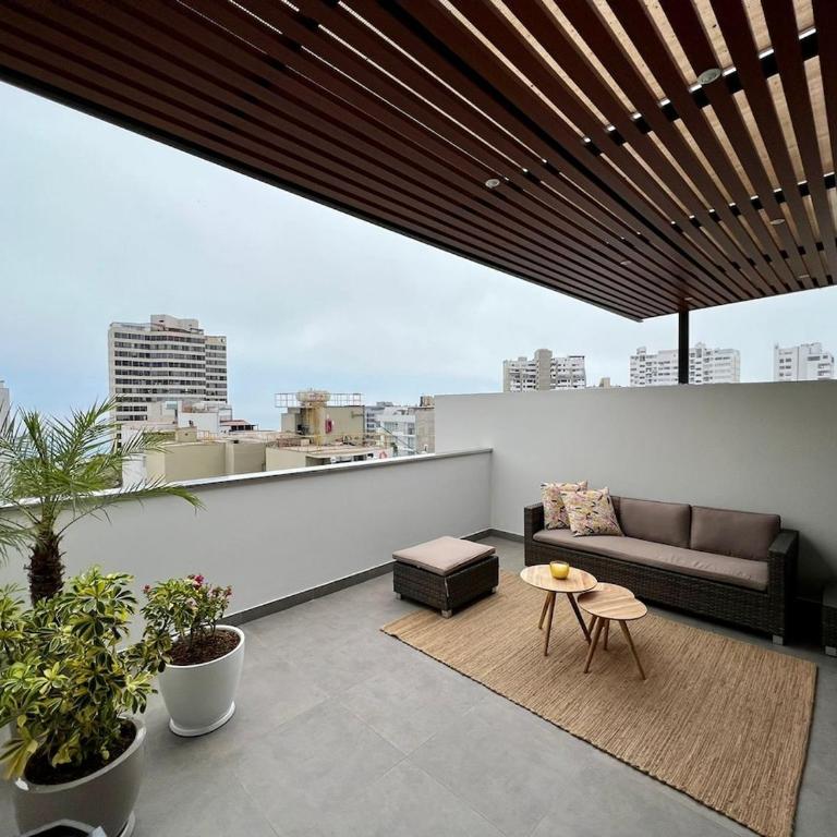 Walk to Larcomar Peaceful 7th Floor Flat AC - Apartamento - 2 niveles - 22