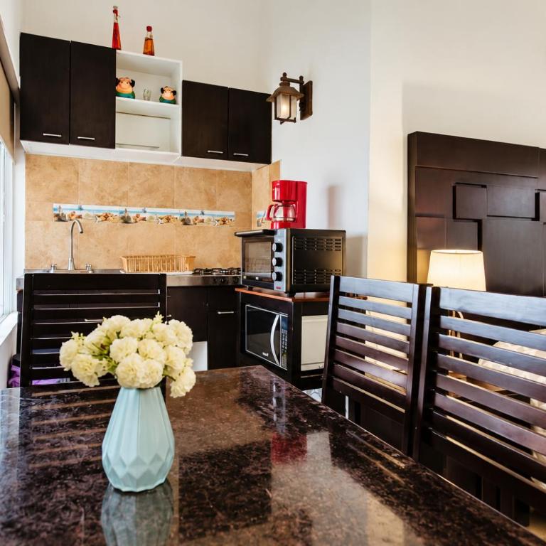 Casa Playa en Zona Hotelera de Cancún - Studio Apartment with Sea View - 12