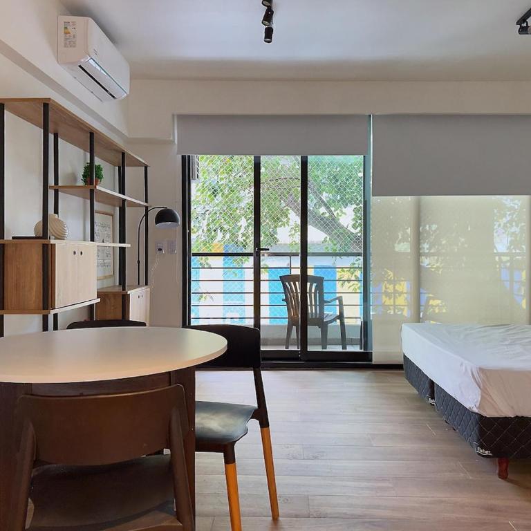 Studio in Palermo Queens with city view, just meters from the Movistar Arena - Apartamento de 1 dormitorio - 4