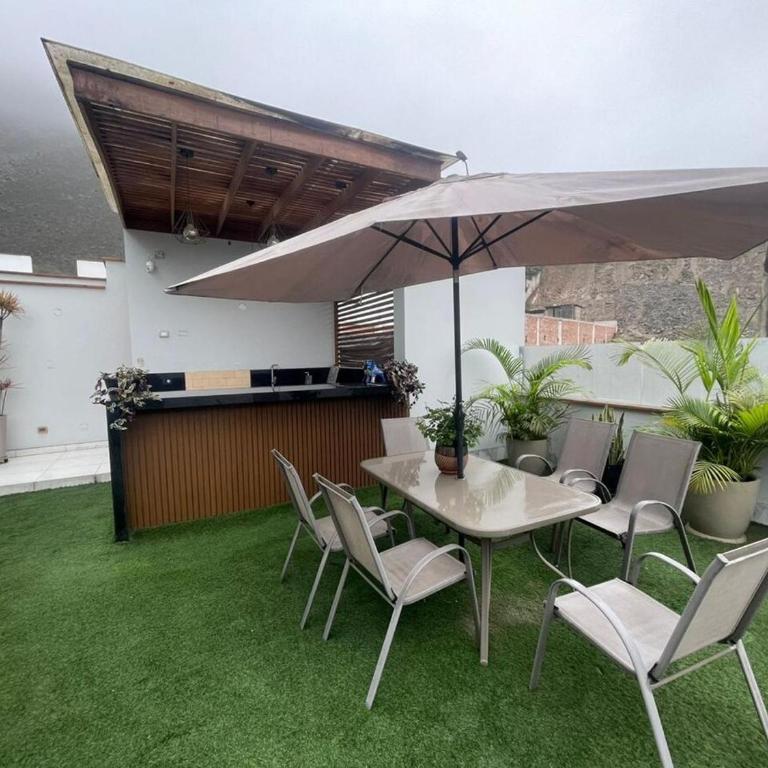 La Planicie Modern home with pool and barbecue area - One-Bedroom House - 4
