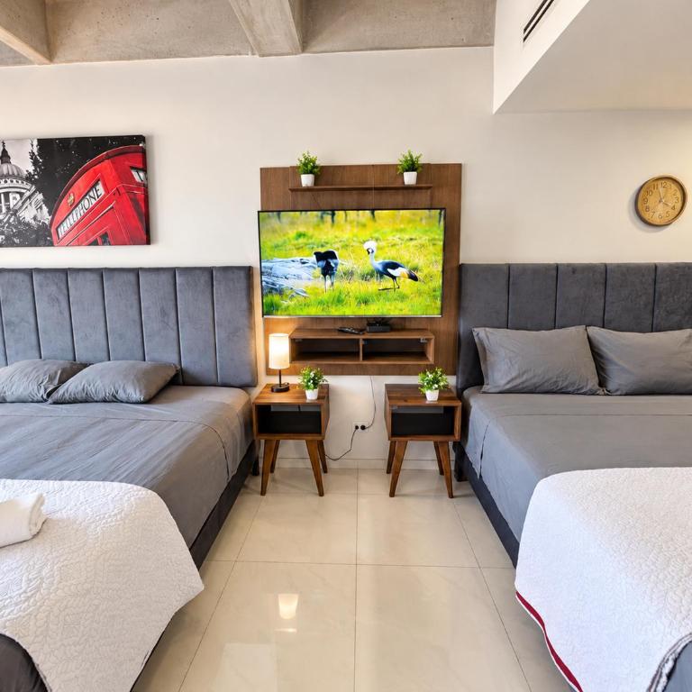 Premium suite Santa Lucia alberca, gym, kids club, parking 308 - Appartement 1 Chambre - 3